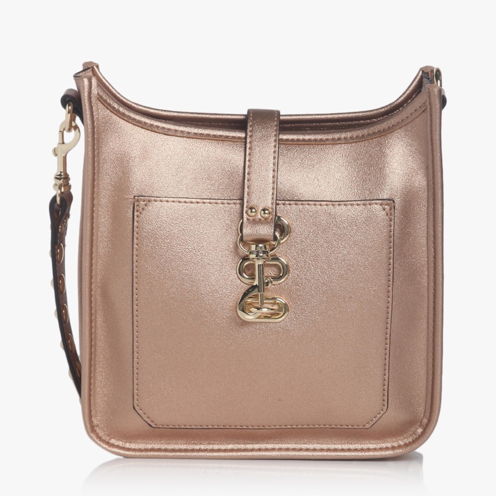 🆕STEVE MADDEN B-Wylie Rose Gold Crossbody Bag